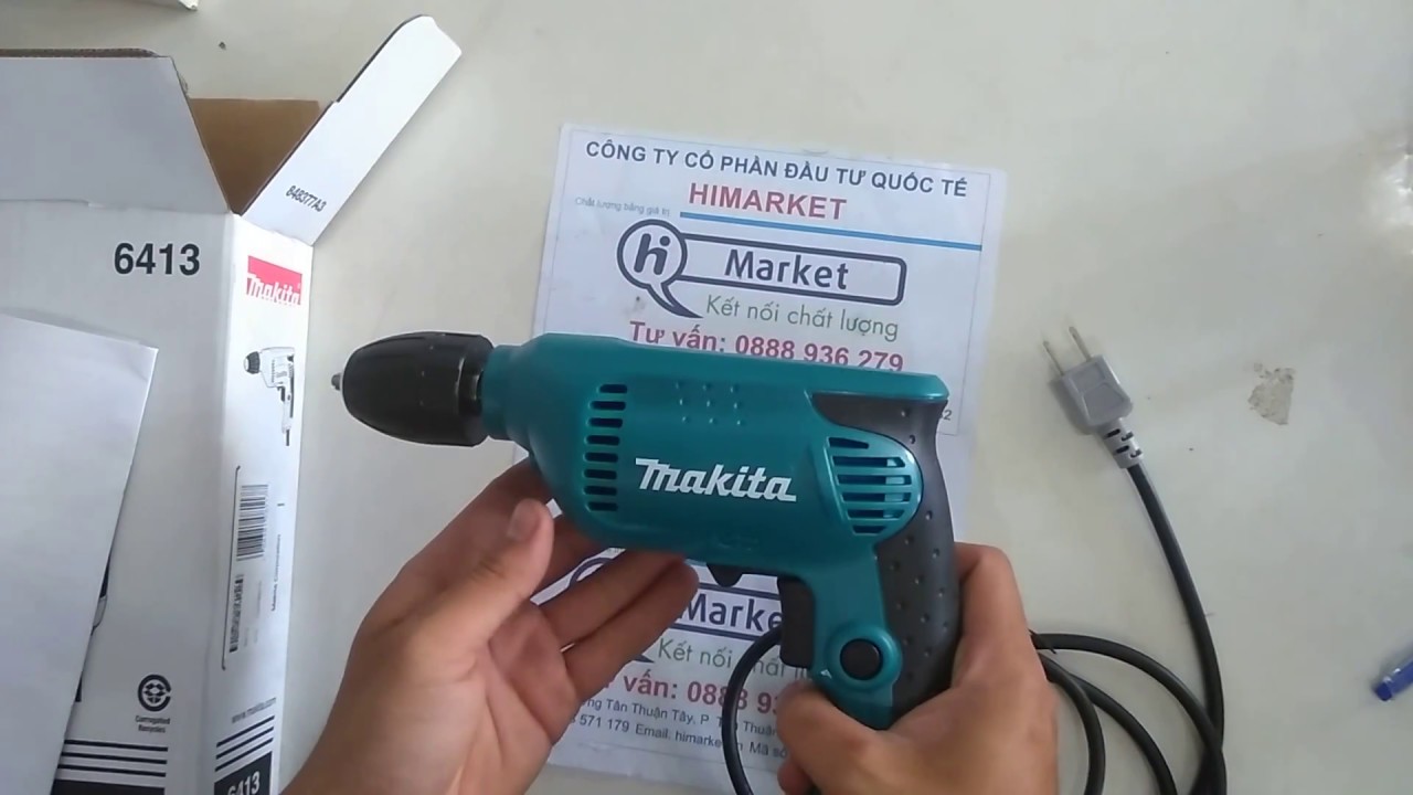 Máy khoan sắt Makita 6413 (450W) 4