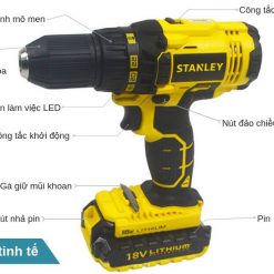 Máy khoan vặn vít pin Stanley SCD20C2K-B1 3 may khoan pin stanley scd 20c2 ctao