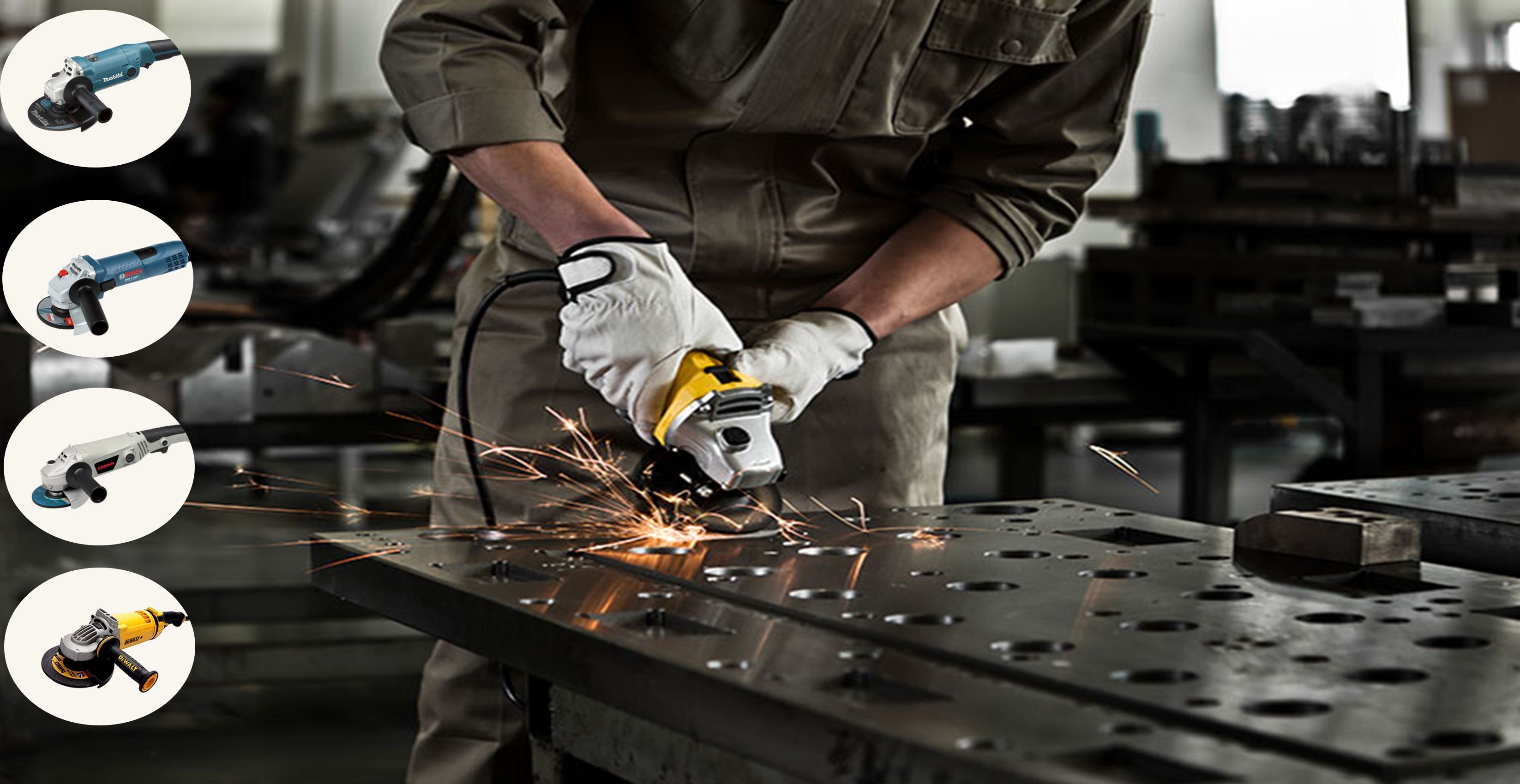 Top 4 thương hiệu máy mài góc cầm tay tốt nhất 2019