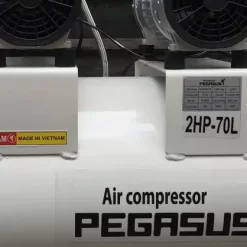 Máy nén khí không dầu Pegasus TM-OF750x2-70L 2HP