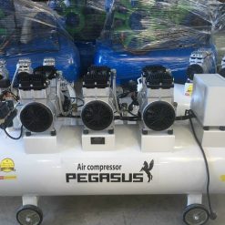 Máy nén khí không dầu Pegasus TM-OF750x3-180L 3Hp 3 may nen khi khong dau giam am 180l