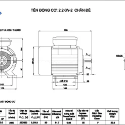 Mo to 3 pha 2 2 kw 2900