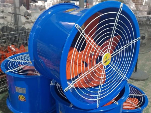Quạt thông gió công nghiệp tròn TM 600-4 Quạt thông gió công nghiệp tròn TM 600-4
