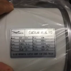 Quạt thông gió nối ống SHP100H 4 Quat thong gio noi ong SHP100H 1