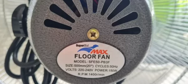 Quạt công nghiệp chân quỳ Superlite Max SFE 50 Quạt công nghiệp chân quỳ Superlite Max SFE 50